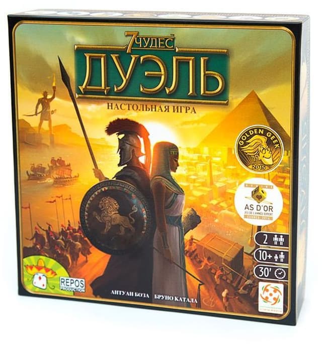 Настольная игра 7 чудес: Дуэль