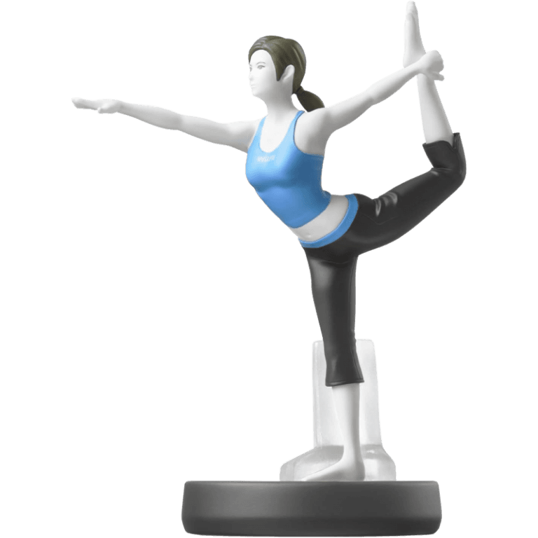Amiibo No.8 Тренер Wii Fit (Wii Fit Trainer) (Super Smash Bros)