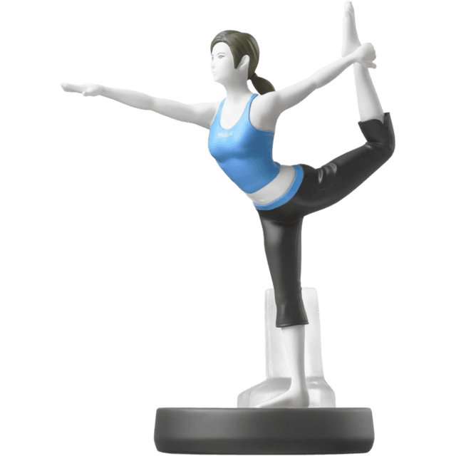 Amiibo No.8 Тренер Wii Fit (Wii Fit Trainer) (Super Smash Bros)