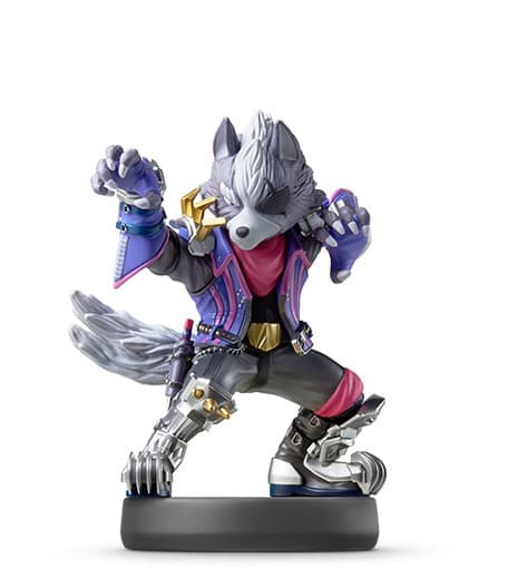 Amiibo No.63 Вульф (Wolf) (Super Smash Bros)