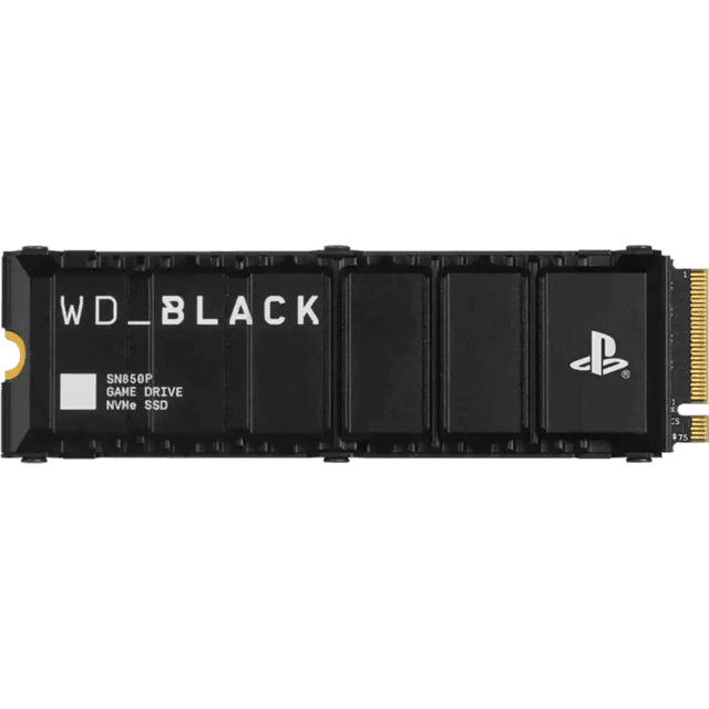 Твердотельный накопитель 4TB WD_BLACK SN850P NVMe для консолей PS5 *