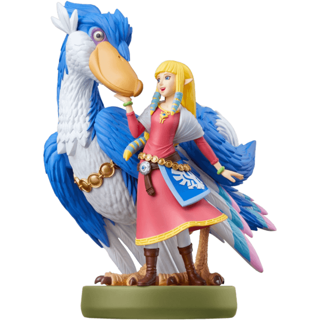 Amiibo Зельда и Небокрыл (Zelda and Loftwing) (The Legend of Zelda) (Б/У)
