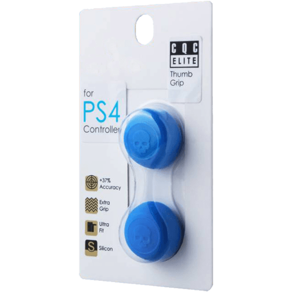 Накладки на стики PS4 FPS Master Skull & Co. Blue (9.5 мм)