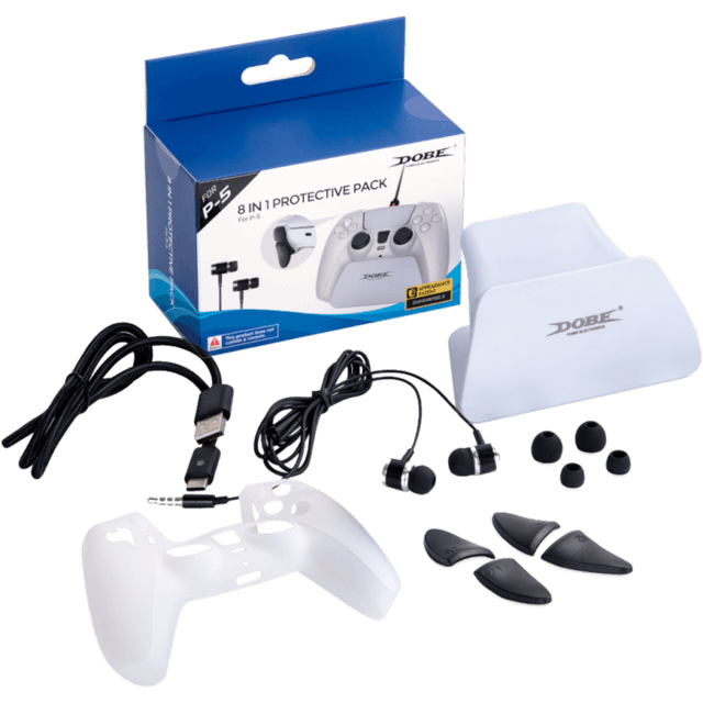 Набор аксессуаров для PS5 8 in 1 Protective Pack (TP5-0579)