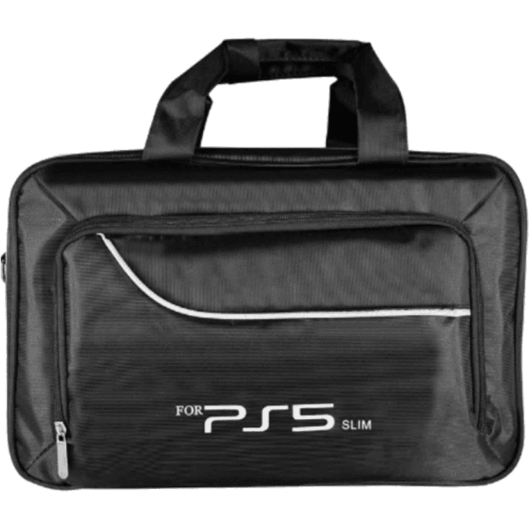 Сумка для консоли и геймпадов PS5 Slim (мягкая)