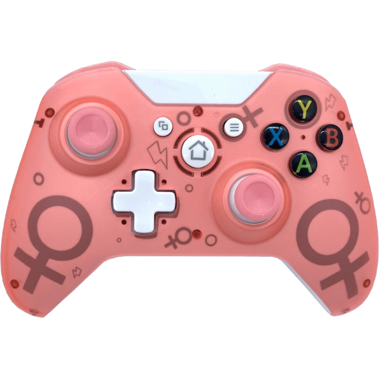 Джойстик беспроводной для Xbox One\XSX\PS3\PC N-1, pink