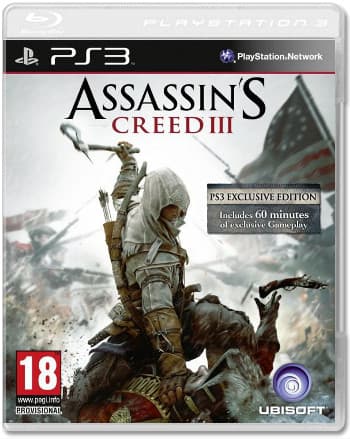 Assassin's Creed III (3) (Б/У) [PS3]