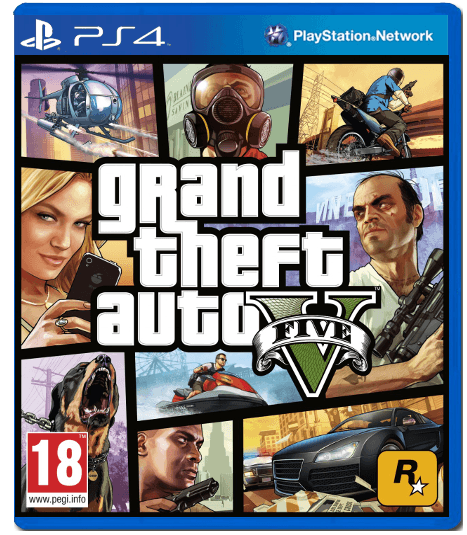 Grand Theft Auto V (GTA 5) (Б/У) [PS4]