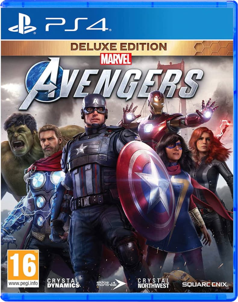 Мстители Marvel - Deluxe Edition (англ. версия) [PS4]