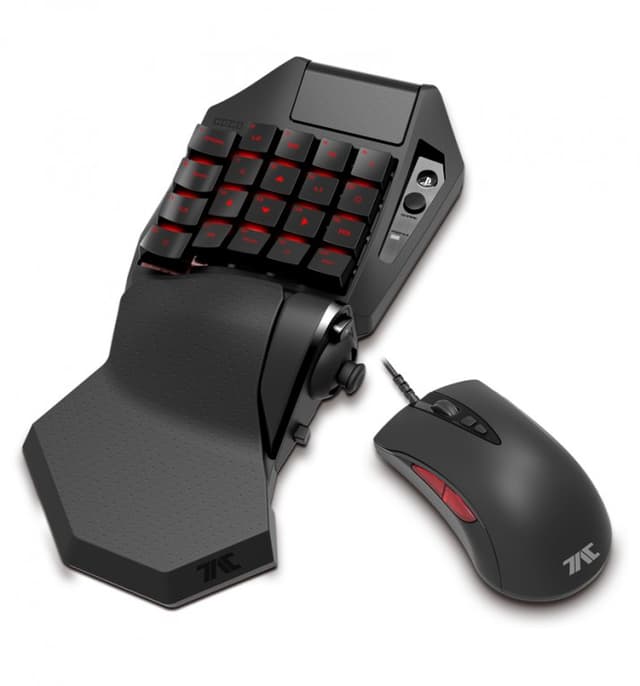 Игровая мышь и Кейпад Hori T.A.C. PRO TYPE M2 (PS4-119E) (Б/У)