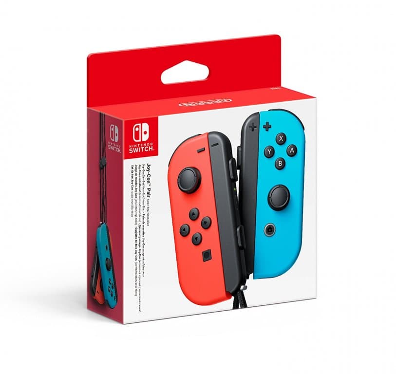 Joy-Con Pair (Neon Red/Neon Blue)