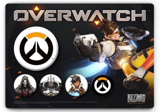 Комплект значков Overwatch