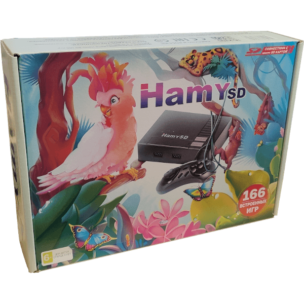 Приставка 16 bit Hamy SD 166 игр