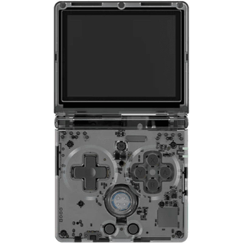 Портативная игровая приставка Anbernic RG35XXSP, transparent black