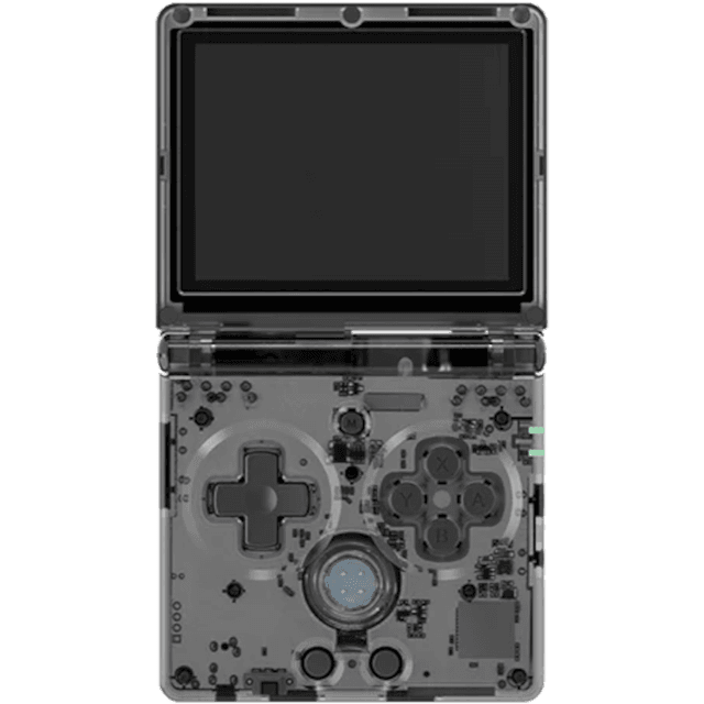 Портативная игровая приставка Anbernic RG35XXSP, transparent black