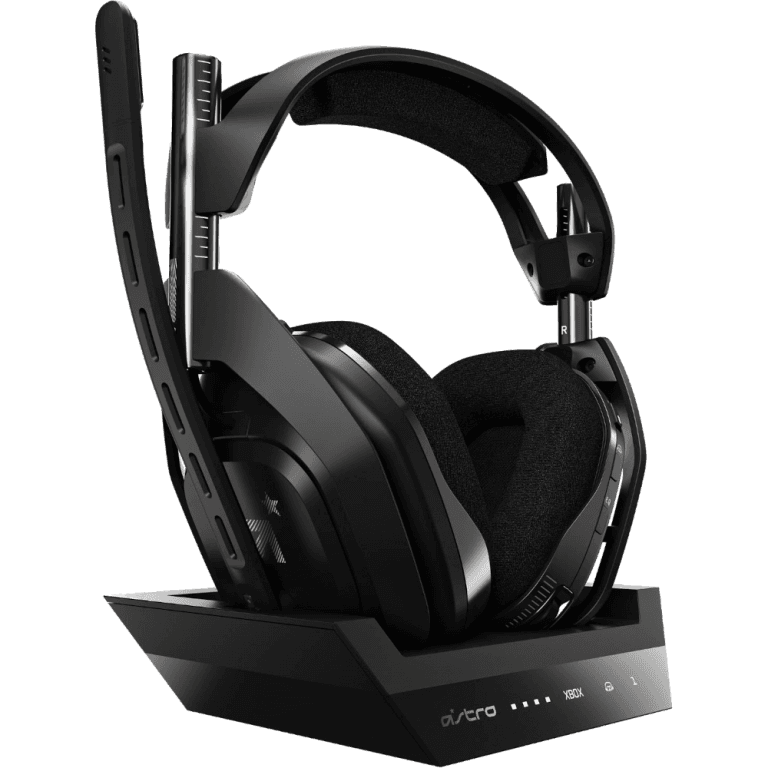 Беспроводная игровая гарнитура ASTRO A50 (Gen 4), black/gold (XBOX, PC/MAC)