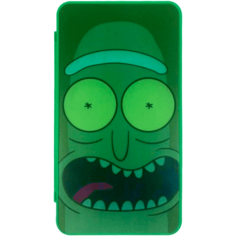 Кейс Nintendo Switch для хранения 24 картриджей Rick & Morty (Pickle Rick)