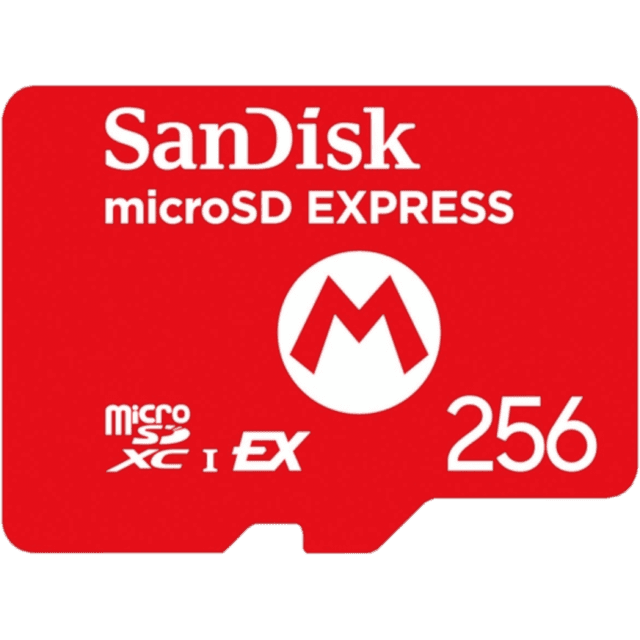 Карта памяти SanDisk microSD Express Card 256GB (Super Mario)