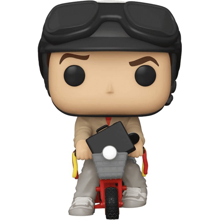 Фигурка Funko POP! Rides: Dumb and Dumber: Lloyd Christmas on Bicycle #95