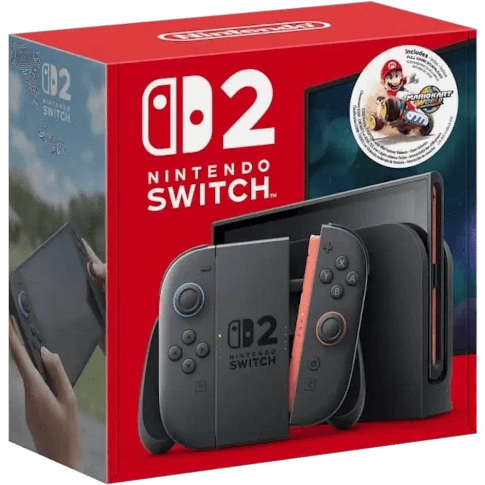 Nintendo Switch 2 + код загрузки Mario Kart World (HK / Korea)